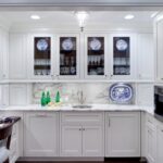 Elegant white finish kitchen cabinets for a timeless look in your DMV home by Cabinetera.